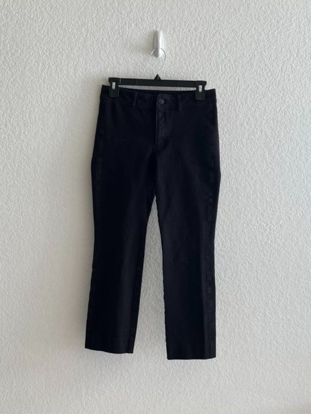 AYR Cropped Denim Pants Black